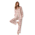 Christmas Mahjong Pajama Pant-set 