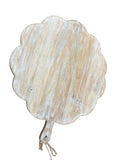 Scallop Edge Wood Charcuterie Board