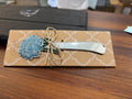 Mud Pie Hydrangea Cheese Spreader