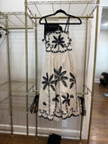 Simply Southern Beige Palm Tree Dress