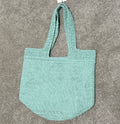 Green Straw Tote Bag