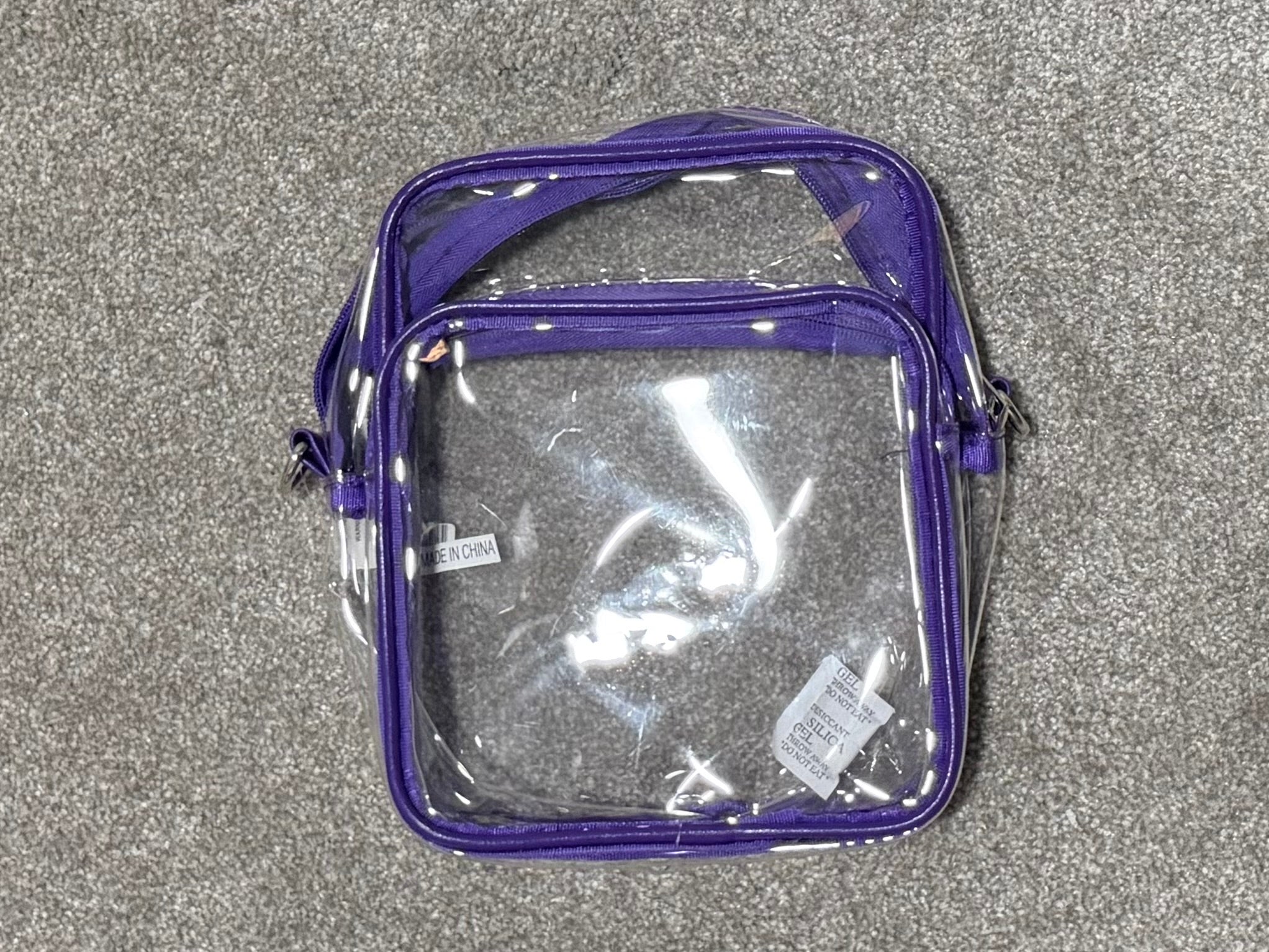 TCU Game Day Clear Crossbody Bag