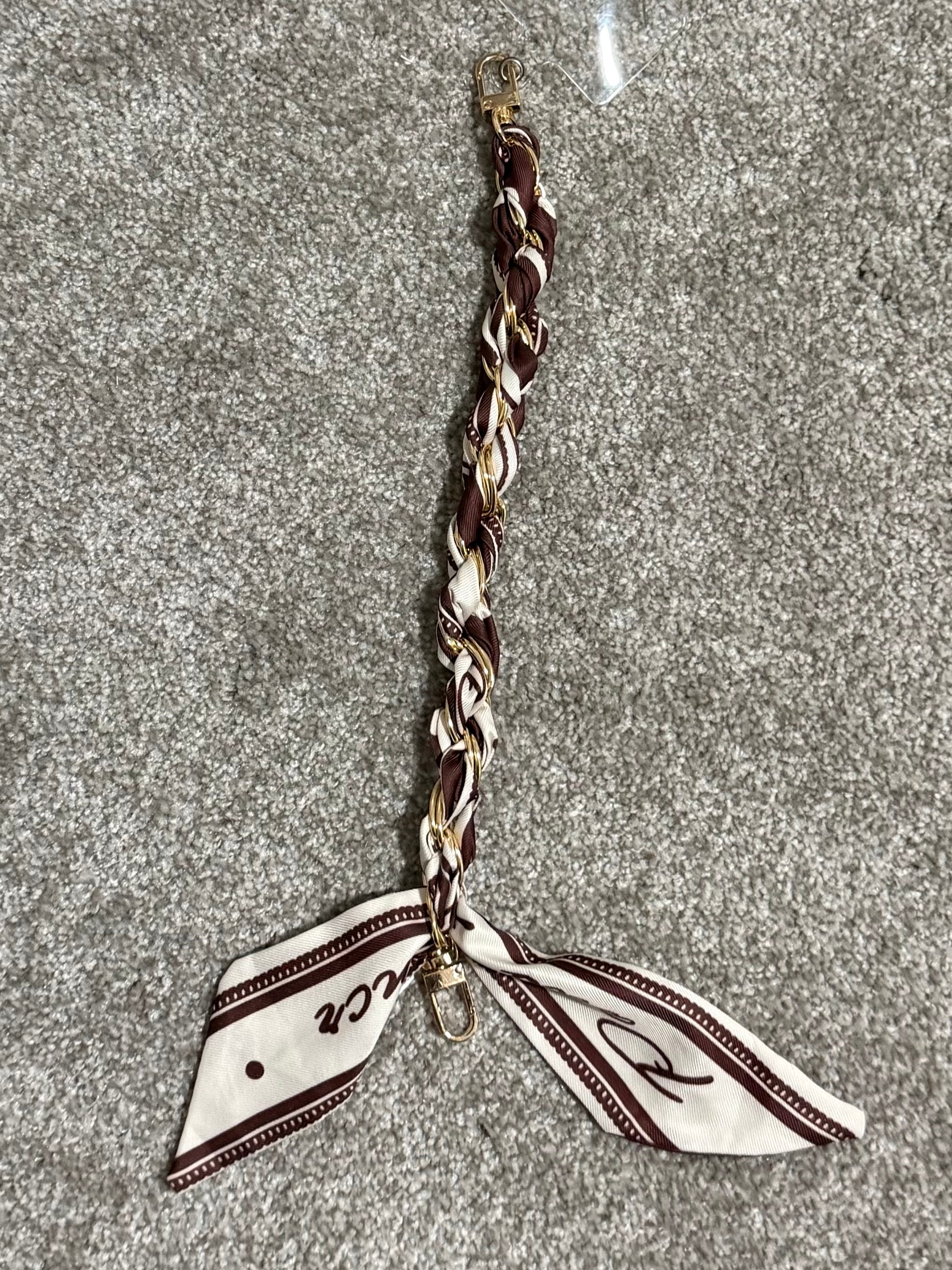Silk Scarf Phone Chain Wrist Strap
