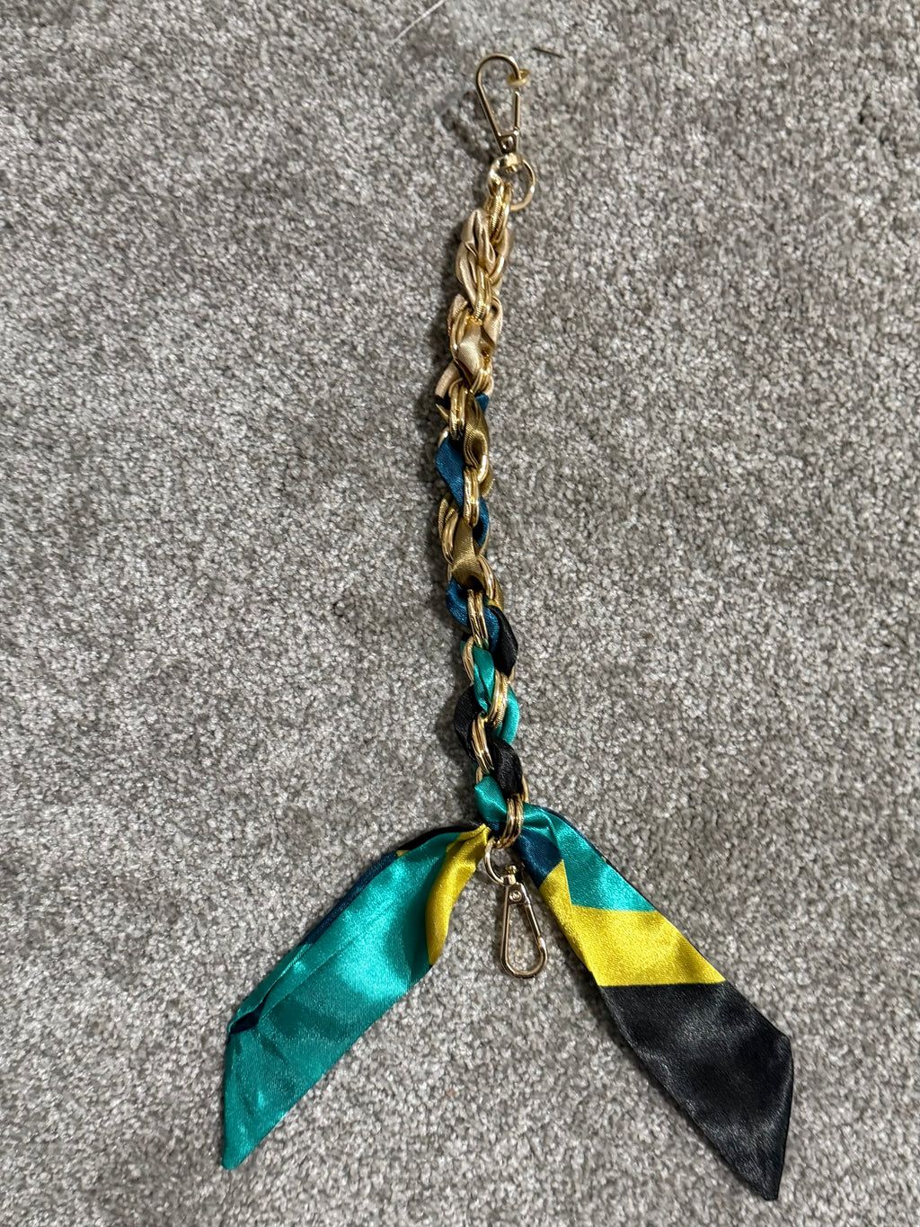 Silk Scarf Phone Chain Wrist Strap