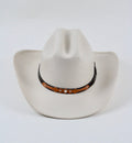 Texana Vegan Suede Cowboy Hat - Ivory