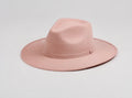Vegan Suede Rancher Hat - Pale Dusty