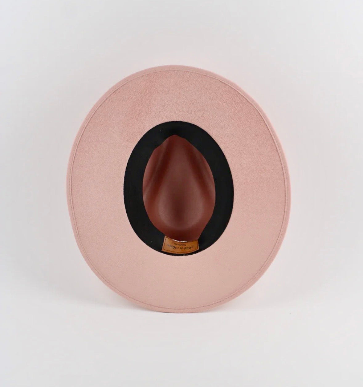 Vegan Suede Rancher Hat - Pale Dusty