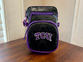 TCU Horned Frogs Black Mini Crossbody Bag