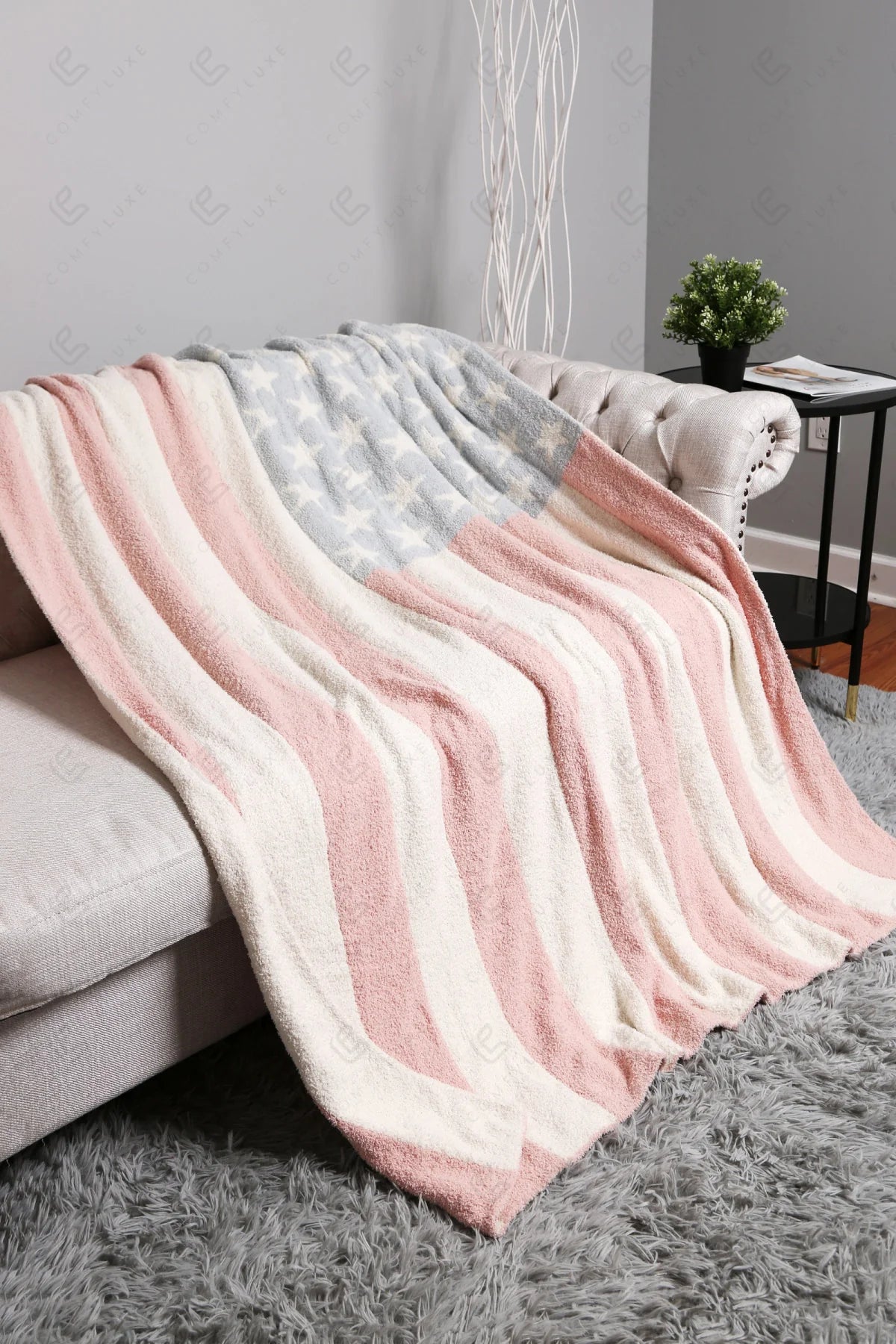 Pastel Flag Blanket