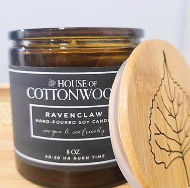 Ravenclaw Candle House of Cottonwood Hand-Poured Soy  -  8 oz