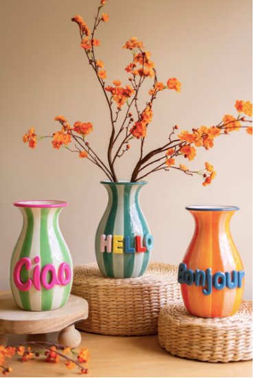 Ceramic Hello Vase