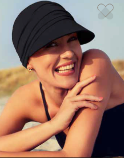 Black Yoga Cap