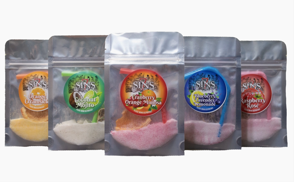 7Sins Orange Creamsicle Single Serving Cocktail Mix
