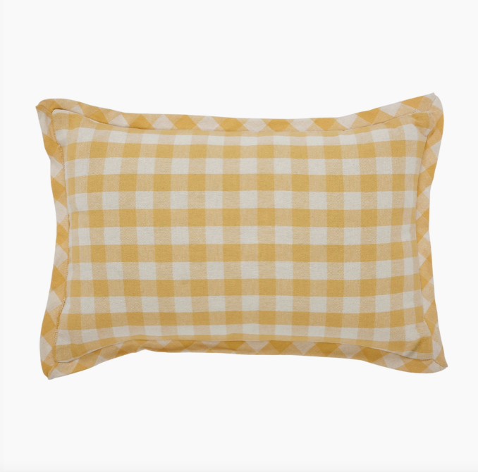 Buzzy Bees Patchwork Bee Pillow - 9.5x14