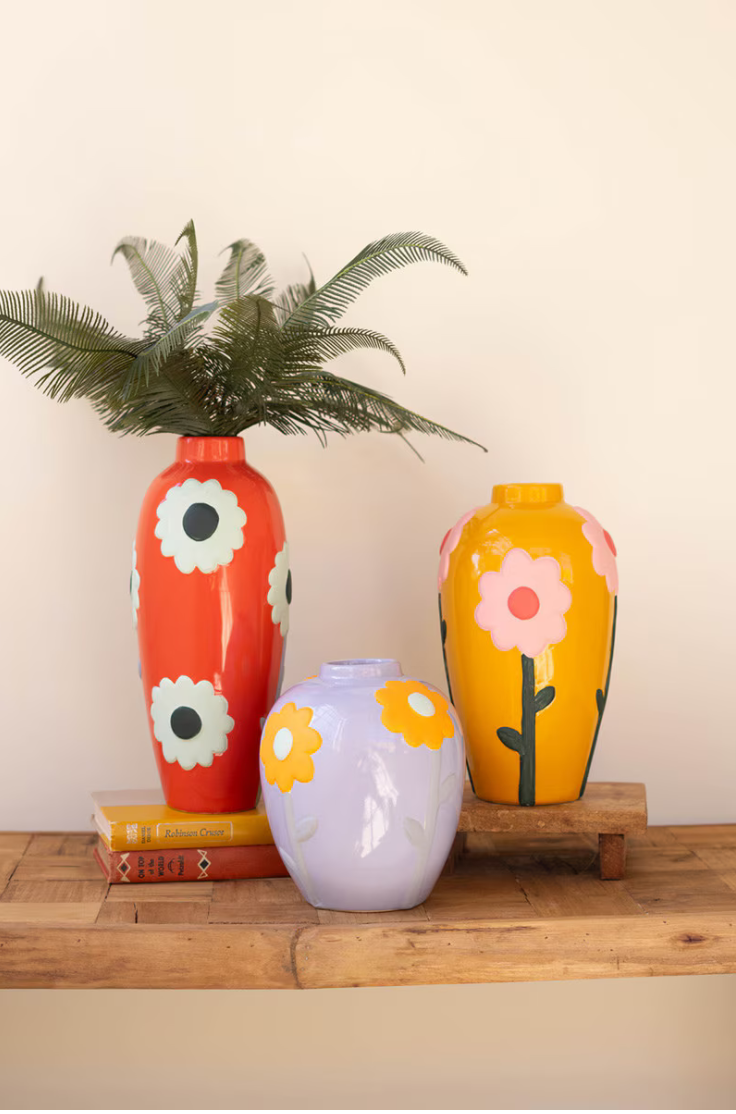Retro Flower Vase