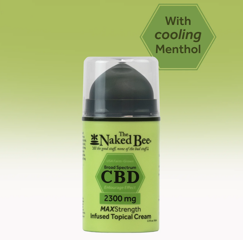 The Naked Bee MAXStrength Infused Topical Cream, 2300 mg, 2.3 oz
