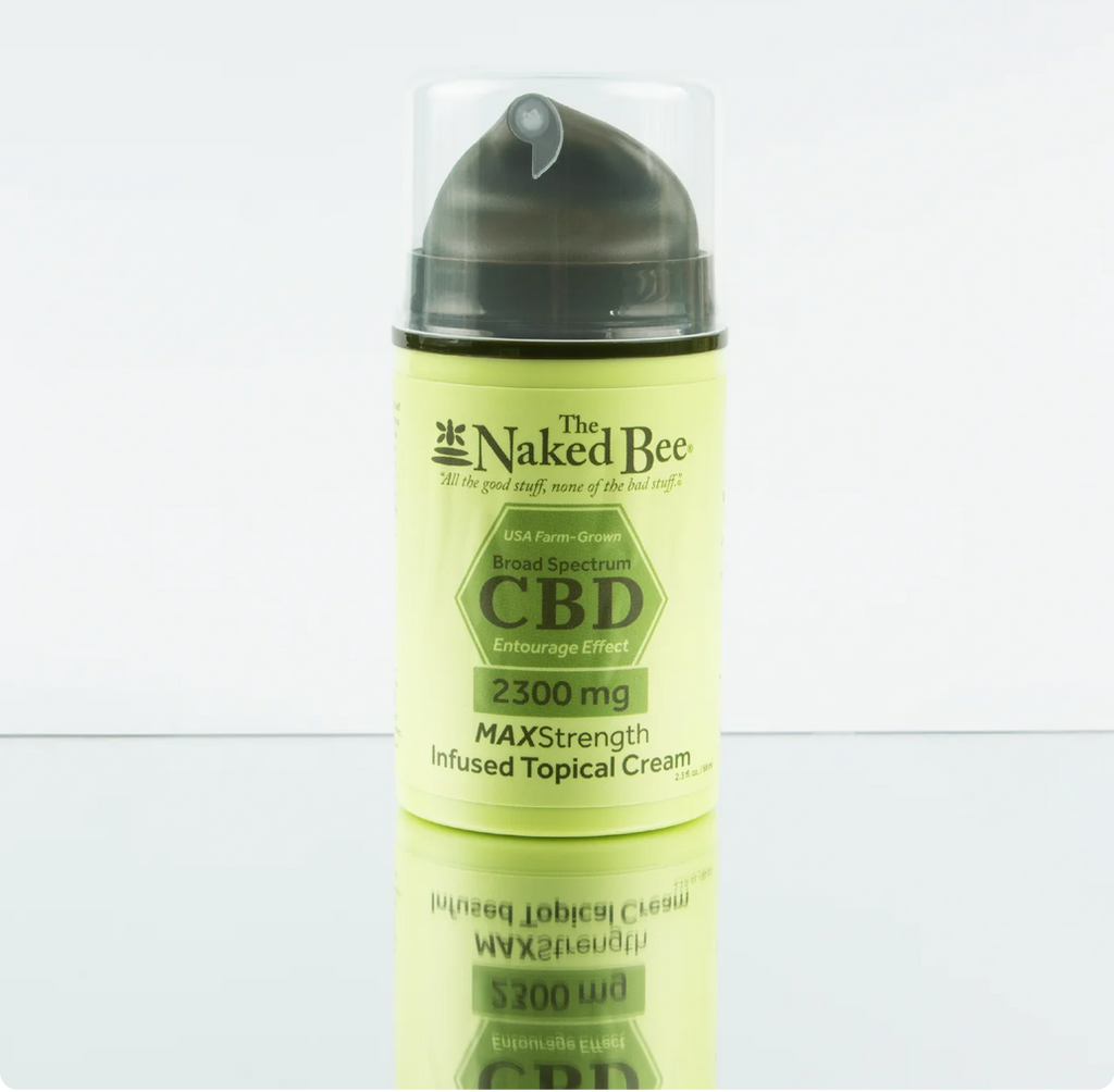 The Naked Bee MAXStrength Infused Topical Cream, 2300 mg, 2.3 oz