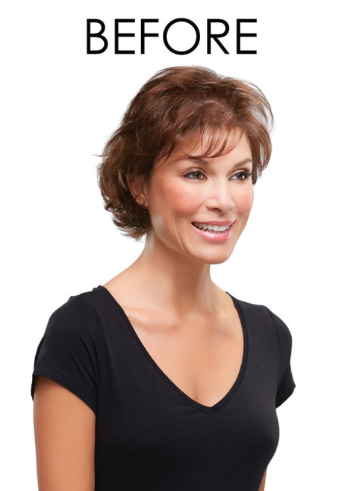 Top Style 12"•Palm Springs Blonde•Jon Renau Clip-In Hair Topper