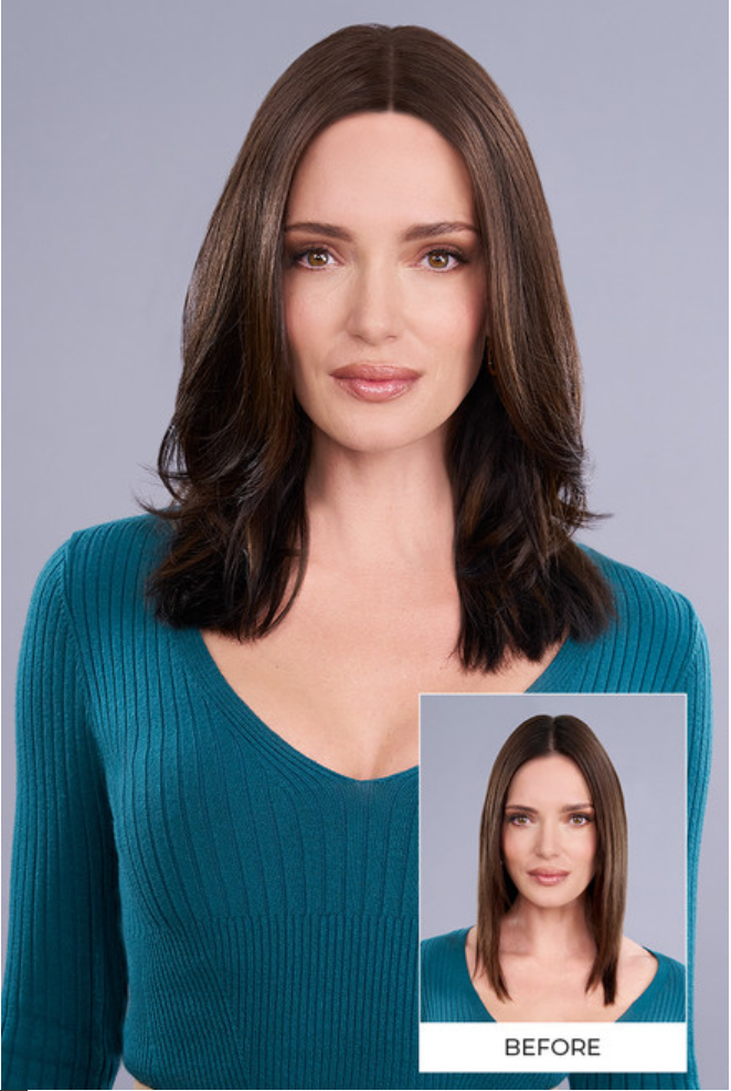 Top Trend Lace HD Straight 14"•Jon Renau Hair Topper