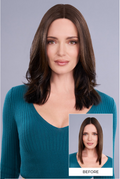 Top Trend Lace HD Straight 14"•Jon Renau Hair Topper