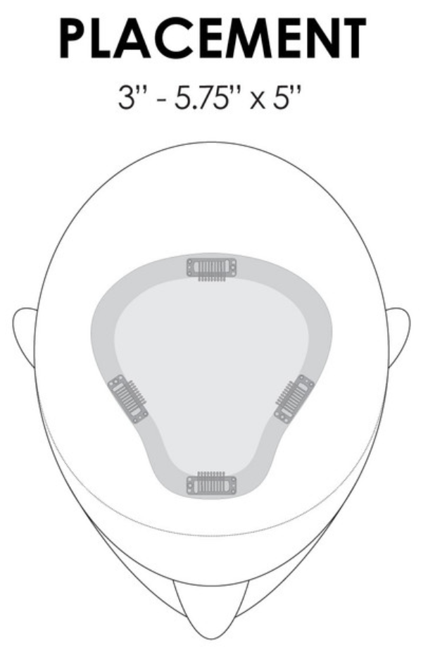 easiPart HD XL 12"•Jon Renau Clip-In Volumizer