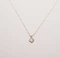 Mother of Pearl Quatrefoil Necklace