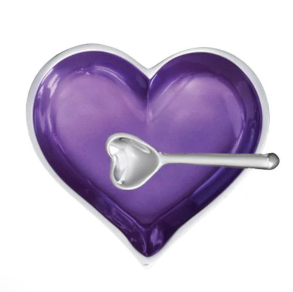 Birthstone Heart Collection•Amethyst (February)