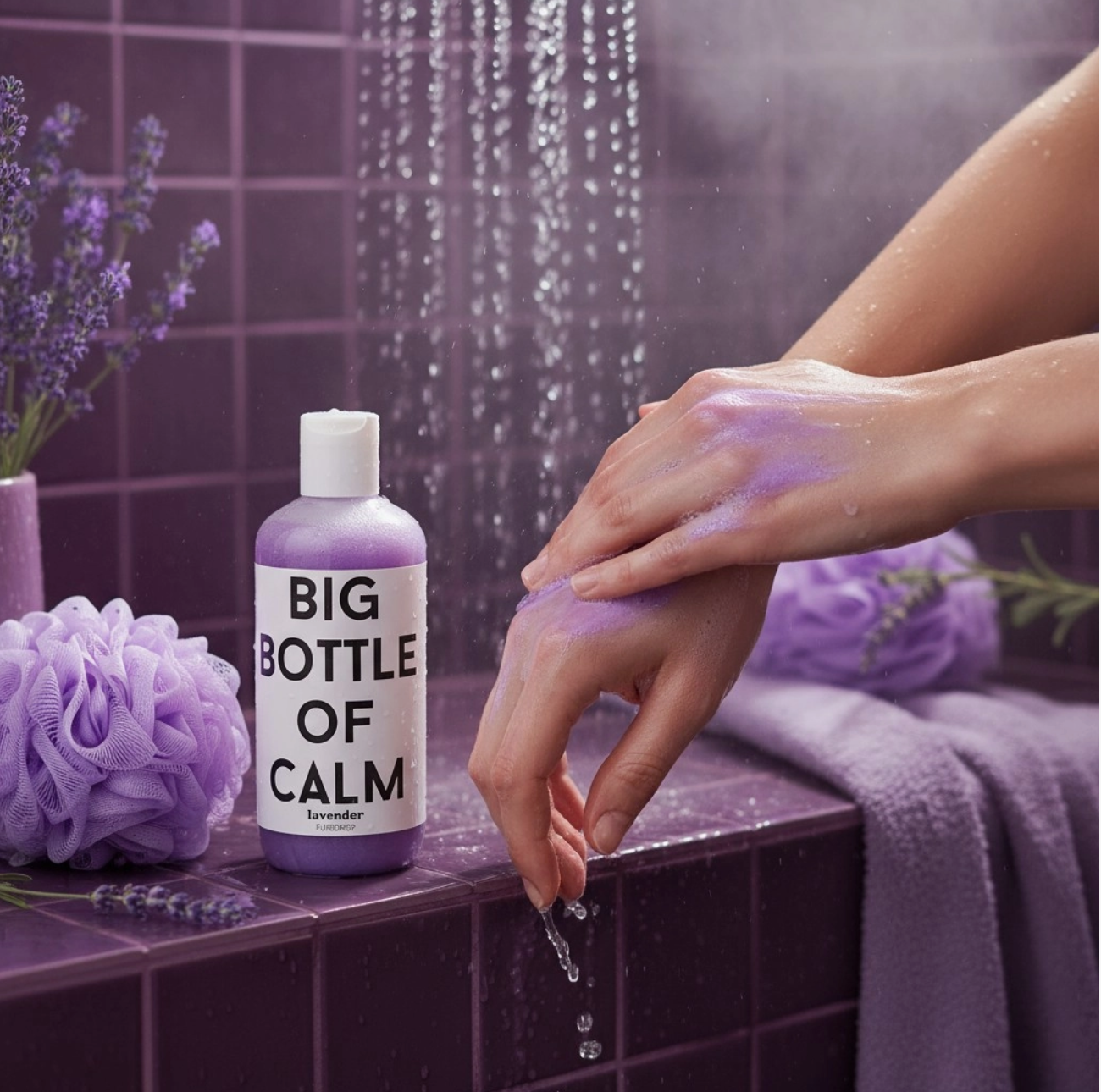 Big Bottle of Calm – Lavender Body Wash