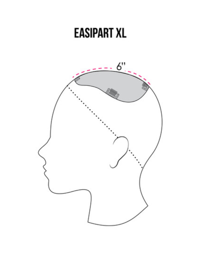 easiPart XL French 8" - style view