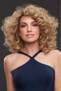 Sienna wig - wavy blonde profile