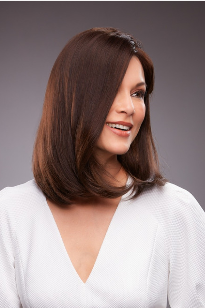 Gwyneth wig - cap construction front view