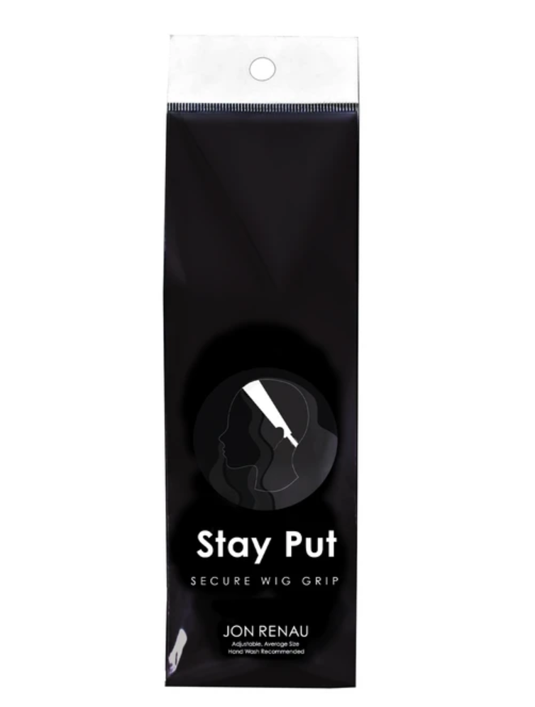 Stay Put Secure Wig Grip back packaging with instructions