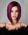 Midnight Berry wig by hairdo - front glamour view