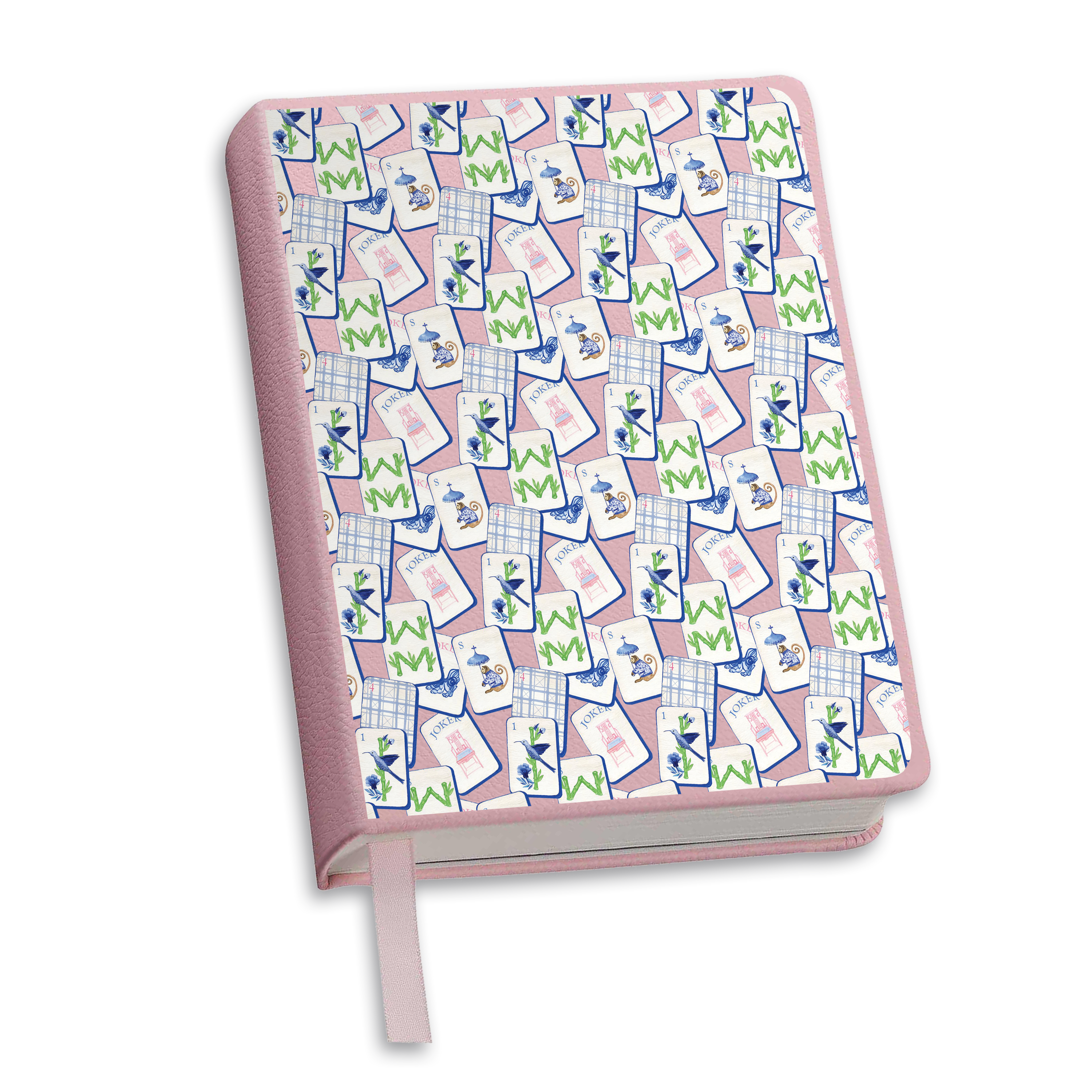 Journal (Pink) - Mahjong repeat