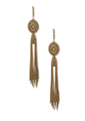 Gold Drama Earrings