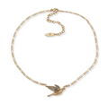 Pave Dove Necklace