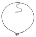 Pave Guitar Necklace
