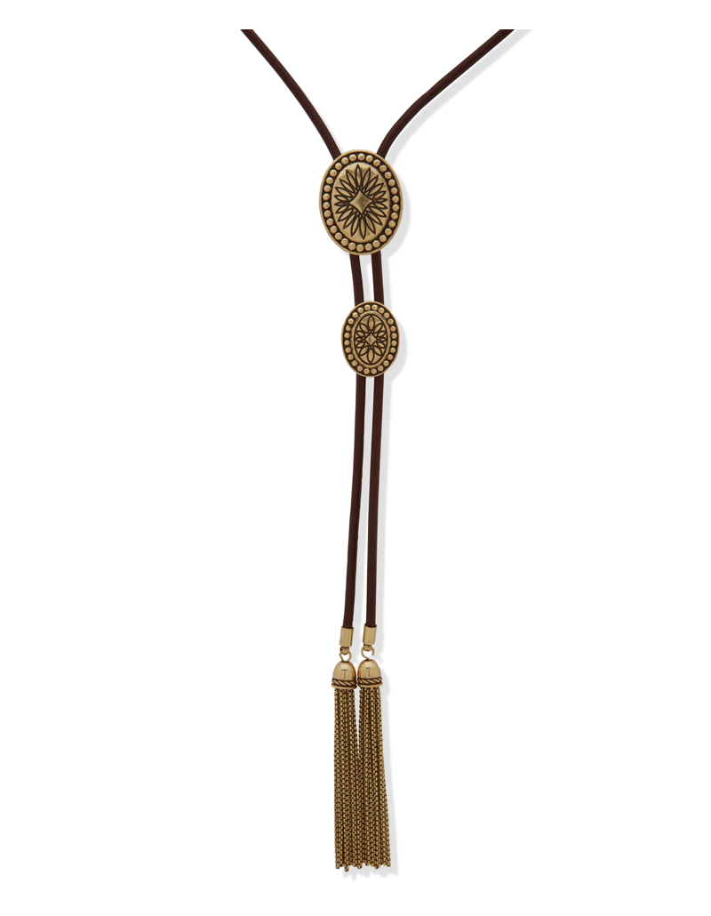 Leather Tassel Bolo