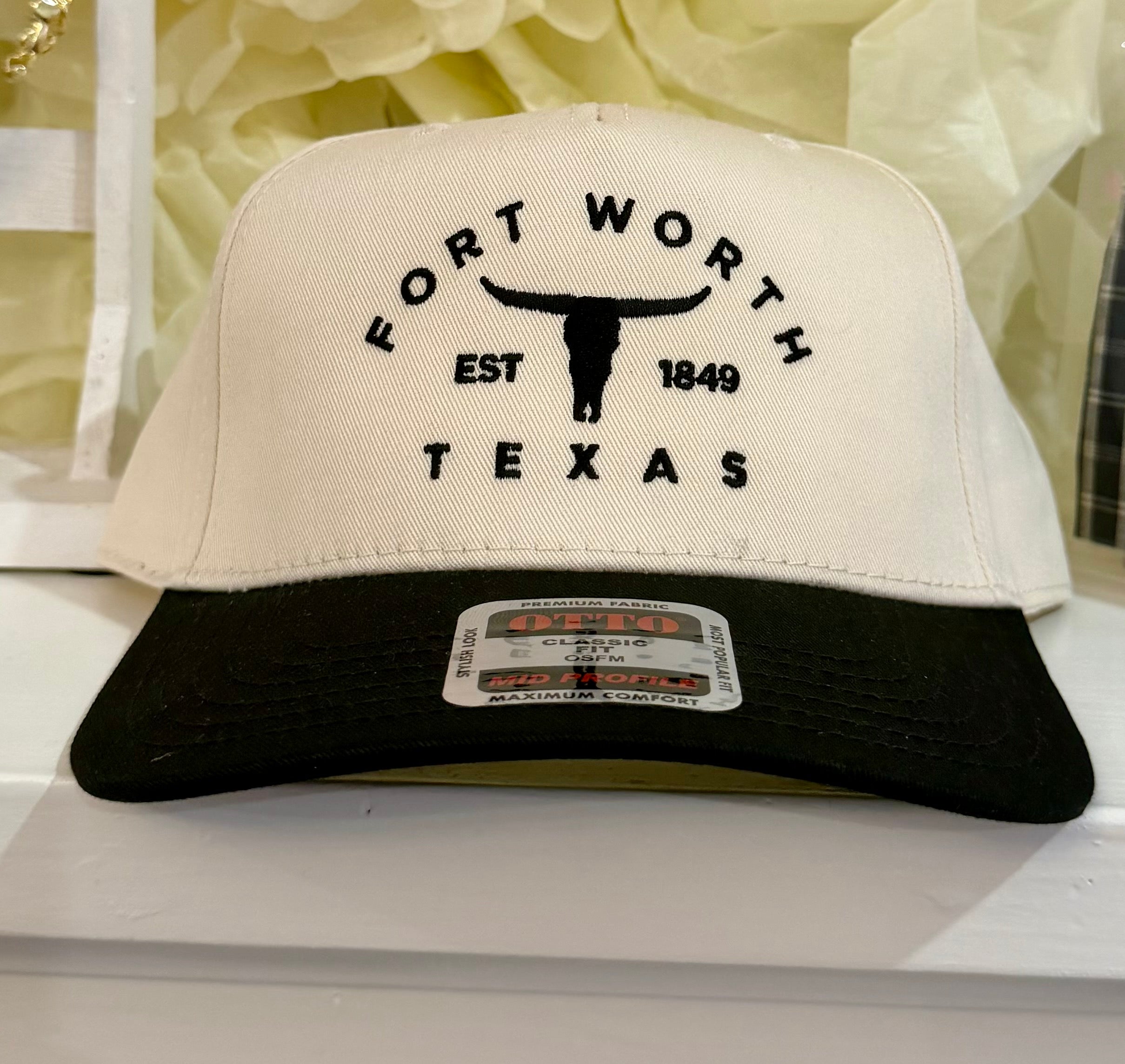 Fort Worth Texas EST 1849 Trucker Hat