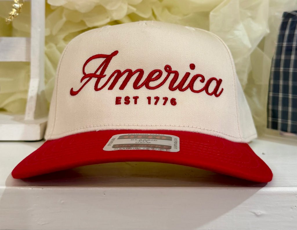 America EST 1776 Trucker Hat